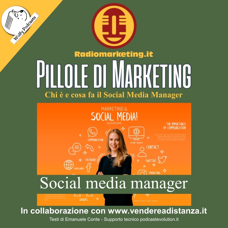 Pillole di Marketing Social Media Manager