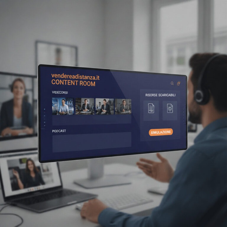 Gestire la vendita a distanza: Nasce “Remote Selling Management” la Content & Service room