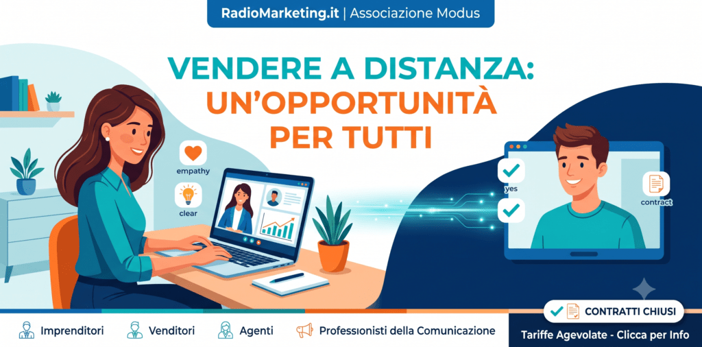 Vendereadistanza, corsi e titorial
