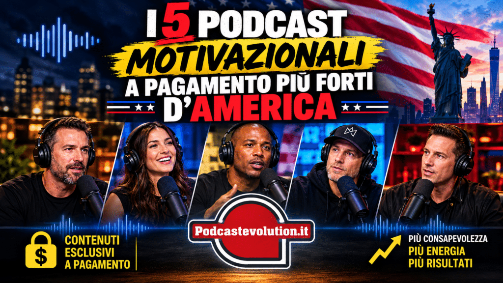 I 5 podcast a pagamento più famoso d'Amenrica a cura di Emanuele Conte