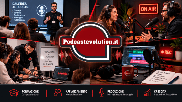I Corsi di Podcasting di Podcast Evolution: Eccellenza Formativa e Innovazione Digitale