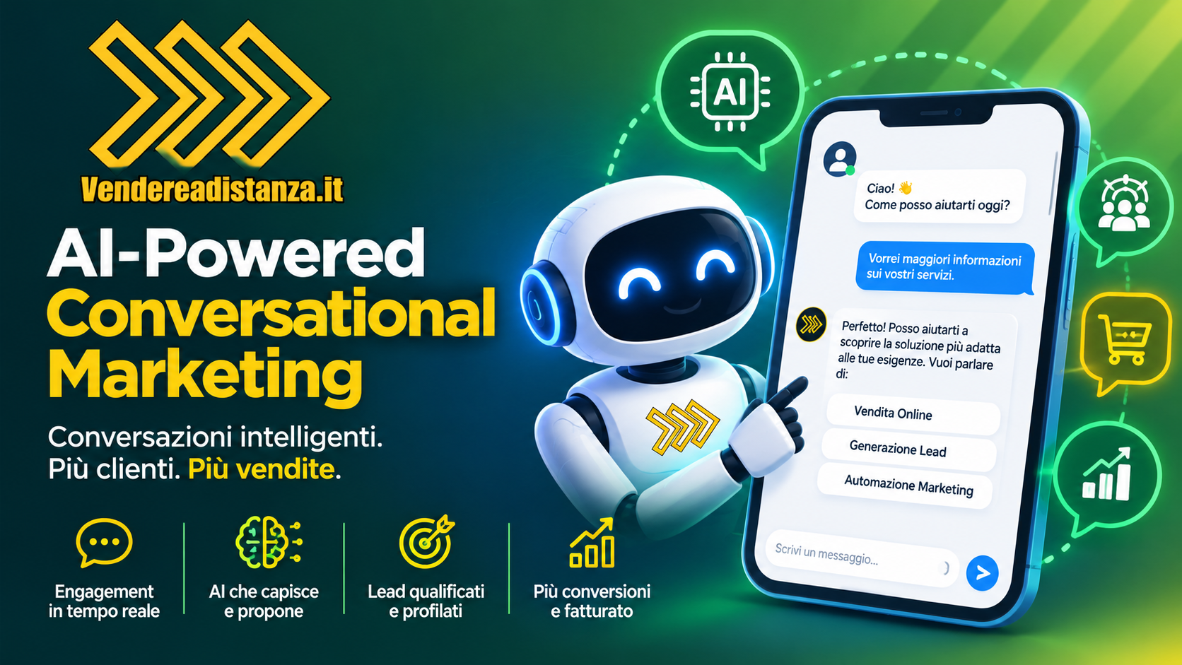 Marketing conversazionale con robot AI a cura di Emanuele Conte