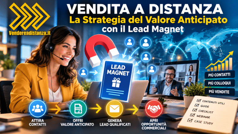 La vendita a distanza e la Strategia del Valore Anticipato